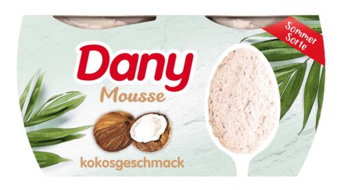 Dany Mousse Kokosgeschmack 4x60g