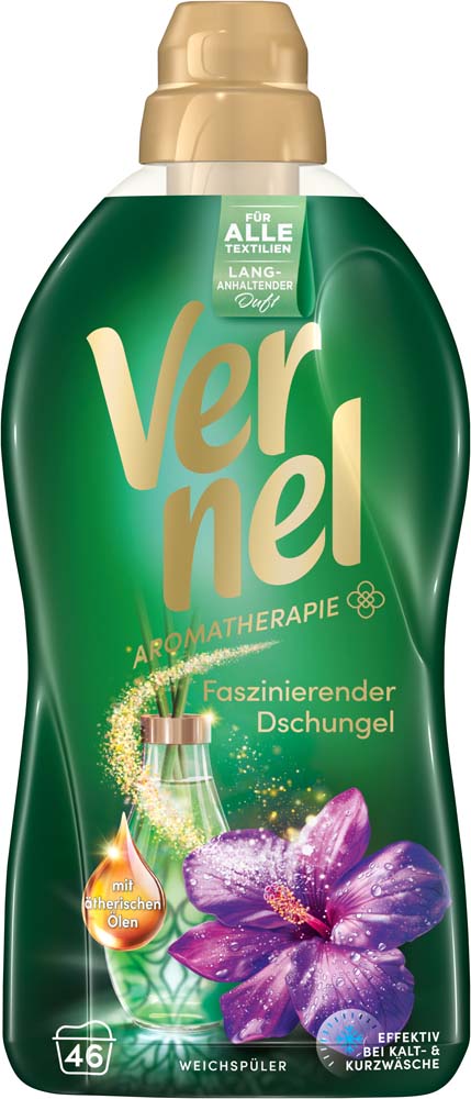 Vernel Weichspüler Aromatherapie Faszinierender Dschungel 46WL 1,012l
