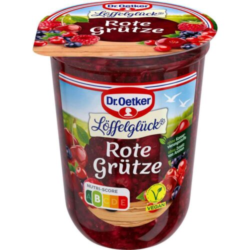 Dr.Oetker Löffelglück Rote Grütze 400g