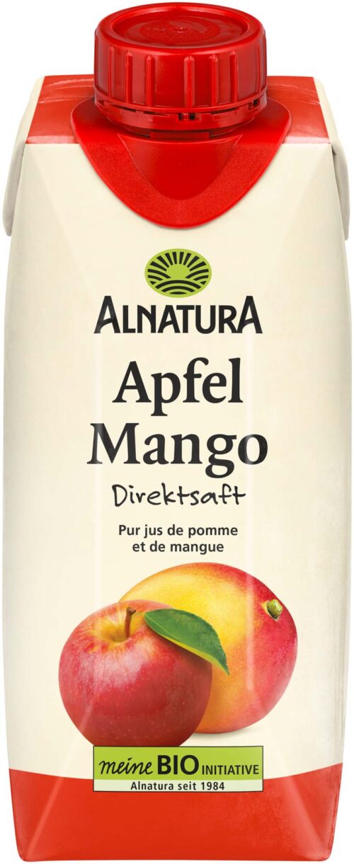 Alnatura Bio Apfel Mango 100% Direktsaft 330ml