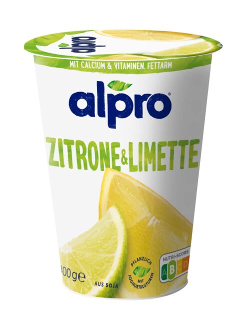 alpro Joghurtalternative Soja Zitrone&Limette 400g