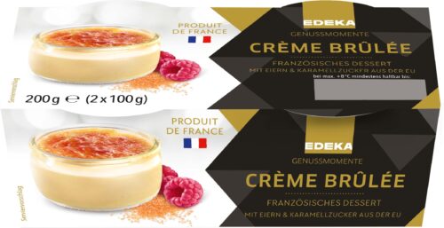 EDEKA Genussmomente Crème Brulée 2x100g