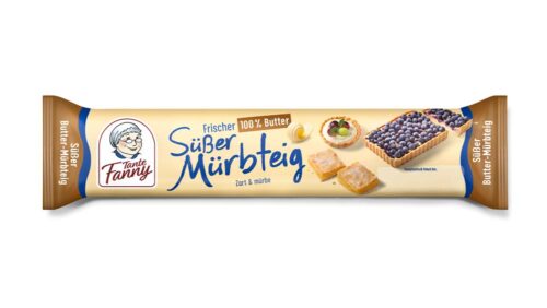 Tante Fanny Frischer Süßer Butter-Mürbteig 280g